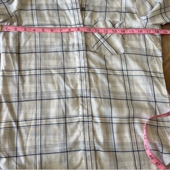 NWT Kuhl Plaid Button Down Shirt - Picture 7 of 10